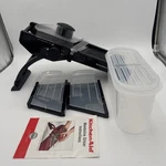 Kitchenaid Mandoline Adjustable Slicer Set Julienne Blades Black 100% Complete!. Fixed Price $28.81.