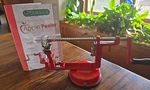 Spiralizer Apple Peeler Corer Slicer Stainless Steel Blades Suction Base Red. Fixed Price $13.97.