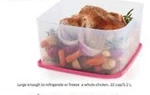 Tupperware Fresh Cool Large Square Fruit Vegetable Container Seal 22 Cup New. Fixed Price $26.99.