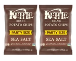 (pack Of 2) Kettle Brand Potato Chips, Sea Salt Party Size, 13 Oz. Fixed Price $8.37.