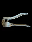 Vintage 6" Simplex Ritter Aluminum Garlic Press Kitchen Tool Utensil W Plunger. Fixed Price $16.14.
