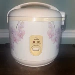 Vtg Zojirushi Electric Rice Cooker Warmer NRC-10 Cup Floral Japan Tested. Fixed Price $46.00.