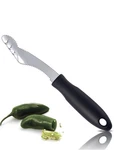 Jalapeno Pepper Corer,fiotok Stainless Steel Chili Remover Kitchen Tool Wi. Fixed Price $7.40.