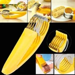 Banana Slicer Cutter Fruit Salad Vegetable Kitchen Bar Tool Stainless Steel Us. Fixed Price $7.99.