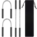 Mudder 4 Facial Hair Remover Spring Eyebrow 5 Set, Black, Silver. Fixed Price $10.11.