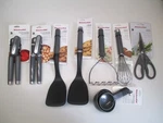 Kitchenaid Dark Gray (hcga) Utensils. Fixed Price $10.00.
