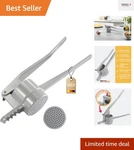 Compact 16 Inch Spaetzle Maker - Traditional German Noodle Press For Home Chefs. Fixed Price $93.59.