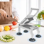 Manual Vegetable Fruit Chopper Cutter Food Onion Veggie Dicer Slicer Kitchen. Fixed Price $128.05.