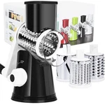 Redpant Rotary Cheese Grater With Handle, Kitchen Mandoline Medium, Black. Fixed Price $28.88.