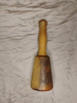 Old Wooden Potato Cabbage Masher Kitchen Tool Pounder Butter (9-INCHES Tall). Fixed Price $32.99.