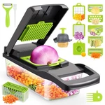 Vegetable Chopper,senbowe Multifunctional 13-IN-1 Food Choppers Onion. Fixed Price $21.29.