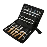 45 Pcs Carving Tool Set Portable Vegetable Fruit Food Garnishing Culinary. Fixed Price $53.93.