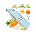 Nacolus 5 1 Mandoline Slicer Multi Blades Peeler Fruits Vegetables Blue. Fixed Price $13.95.