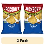 (2 Pack) Jackson Classic Potato Kettle Chips With Sea Salt, Avocado Oil, Free. Fixed Price $7.15.