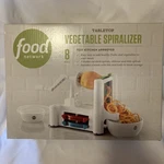 New Unopened Food Network 8 Pc Vegetable Spiralizer 2 Bowls & Lids Cutter. Fixed Price $19.00.