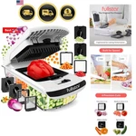 The Pro Chopper - Vegetable And Spiralizer, Food With Contai.... Fixed Price $54.99.