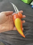 Boston Warehouse Bird Vegetable Peeler Orange Yellow Animal Kitchen Tool. Fixed Price $20.00.