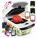 The Original Pro Chopper 4-IN-1 Vegetable Slicer, Fruit & Spiralizer W. Fixed Price $45.08.
