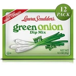 Laura Scudder's Green Onion Dip Mix Seasoning Powder Sauce (12 Pack). Fixed Price $18.29.