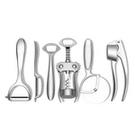 Kitchen Tool Set 6 Piece Utensil Y Peeler Pizza Cutter Garlic Press Public Goods. Fixed Price $89.99.
