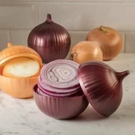 Hutzler Onion Saver Keeper Storage Container - Keeps Fresh Longer 2 Pack. Fixed Price $17.99.