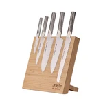 Global Bitoku Ukon Essentials 6 Piece Knife Set With Magnetic Block. Fixed Price $349.95.