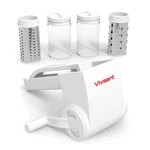 Cheese Grater Hand Crank Rotary 2 Stainless Steel Drums Dishwasher Safe Vivaant. Fixed Price $46.99.