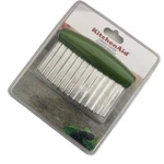 New Kitchenaid Green Stainless Steel Crinkle Cutter. Fixed Price $50.00.