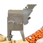 110V Multi-functional 3-IN-1 Fruit/vegetable Slicer Shredder Dicing Cutter. Fixed Price $1523.52.