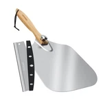 Pizza Oven Baking Tool - Aluminum Peel 14X16IN With Rocker Cutter. Fixed Price $51.99.
