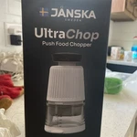 Janska Brand New Ultrachop Push Food & Vegetable Chopper, Stainless Steel Blades. Fixed Price $7.00.