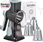 Rotary Cheese Grater With Handle Kitchen Shredder Slicer Shave. Fixed Price $42.71.