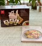 Paderno World Cuisine 4-BLADE Vegetable Slicer/spiralizer Cook Book. Fixed Price $16.99.