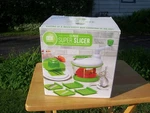 Cook Works 13 Piece Super Slicer, New, Open Box, Style EKS6471 Art And. Fixed Price $25.00.