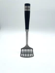 Cuisinart Barrel Handle Stainless Steel Utensil Potato Masher. Fixed Price $9.99.