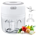 300ML Electric Garlic Chopper Usb Charging Food Meat Crusher Stainless Steel New. Fixed Price $9.99.