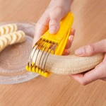 Banana Slicer Cutter Fruit Salad Vegetable Kitchen Bar Tool Stainless Steel Us. Fixed Price $8.59.