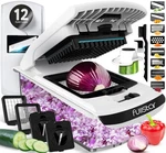 Fullstar Mandoline Slicer For Kitchen Vegetable ALL-IN-1, White/black. Fixed Price $46.99.