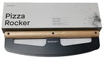 Gozney Pizza Rocker Stainless Steel Blade Wooden Handle Model AD1597. Fixed Price $25.99.