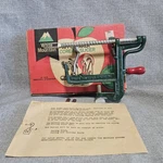 Vintage White Mountain Apple Parer Corer And Slicer Peeler W/box & Instructions. Fixed Price $19.99.