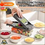 5-IN-1 Vegetable Chopper Handheld Slicer Dicer Grater Kitchen Tool. Fixed Price $21.49.