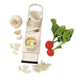 Garlic Slicer Grater 2-IN-1 Mini Stainless Steel Hand Safe Kitchen. Fixed Price $15.93.