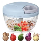 Manual Food Chopper Hand Pull String Portable Onion Garlic Vegetable Mincer Dice. Fixed Price $9.99.
