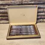 Carvel Hall Steak Knives - CVH1 Set Of 6 Original Box. Fixed Price $28.00.