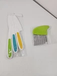 Gadget Set Plastic Knives Cake Cutter Wavy Vegetable Slicer Toolkitchen. Fixed Price $9.99.