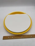 Vintage Tupperware Grater Shredder Yellow 1853-1 (4 Pieces). Fixed Price $13.00.