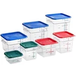 Vigor Clear Square Food Storage Container And Lid (select Size Below). Fixed Price $38.99.