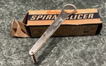 Vintage Popiel Brothers Gadget-master #6 Spiral Slicer Stainless Steel Nostalgia. Fixed Price $6.07.