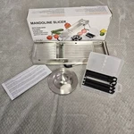 Winco MDL-15 Mandoline Slicer Set Stainless Steel. Fixed Price $63.75.