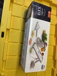 Mandoline Liba Professional Surgical Grade Stainless Steel Slicer+ Box 4 Blades. Fixed Price $6.00.